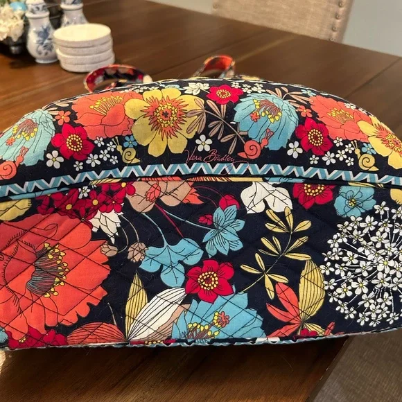 Floral Patterned Tote Bag by Vera Bradley - Picture 6 of 9